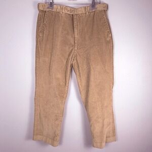 Peter Christian Sand Wide Wale Corduroy Pants Men Prep W37 L26 (tag W38 L28)